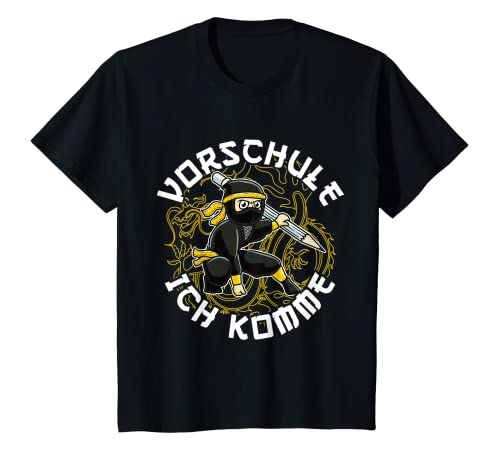 Kinder Vorschulkinder Vorschulkind Ninja Vorschule T-Shirt Kinder Vorschulkinder Vorschulkind Ninja Vorschule T-Shirt von Vorschulkinder Geschenke Lustig