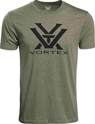 Vortex Optics Logo Kurzarm T-Shirts - Grün - X-Groß von Vortex