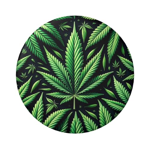 6 cm große, grüne, laminierte Pinback-Knöpfe mit glänzender Oberfläche und sicherem Pinback-Knopf von Vortithora