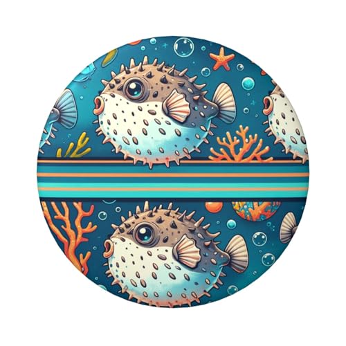 6 cm große, laminierte Pinback-Knöpfe mit glänzender Oberfläche und sicherem Pinback-Knopf von Vortithora