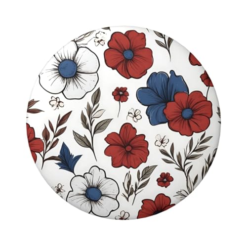 6 cm große, laminierte Pinback-Knöpfe mit glänzender Oberfläche und sicherem Pinback-Knopf von Vortithora