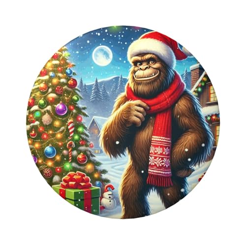 6 cm große, laminierte Pinback-Knöpfe mit glänzender Oberfläche und sicherer Pinback-Taste, 5 Stück von Vortithora