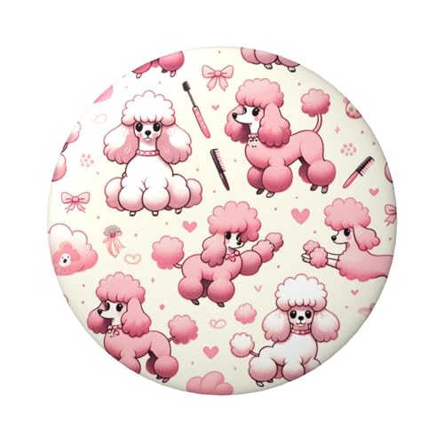 6 cm süße, lustige, laminierte Pinback-Knöpfe mit glänzender Oberfläche und sicherer Pinback-Taste, 5 Stück von Vortithora