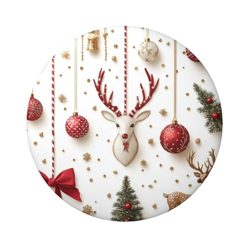 Laminierte Pinback-Knöpfe, 6 cm, 5 Stück, runde Abzeichen mit glänzender Oberfläche und sicherer Pinback von Vortithora