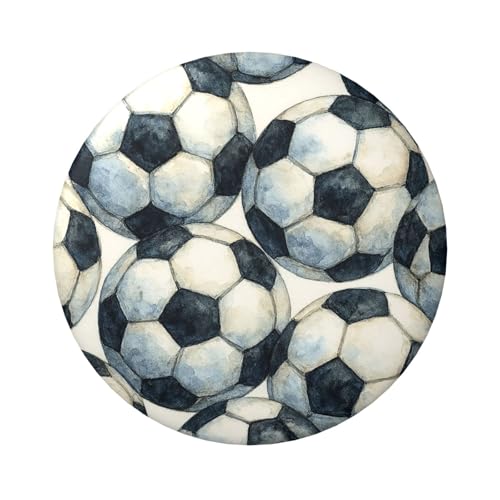 Laminierte Pinback-Knöpfe, 6 cm, Aquarell-Design, 5 Stück, runde Abzeichen mit glänzender Oberfläche und sicherer Pinback von Vortithora