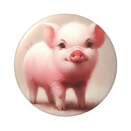 Laminierte Pinback-Knöpfe, 6 cm, mit glänzender Oberfläche und sicherer Pinback-Rückseite, 5 Stück von Vortithora