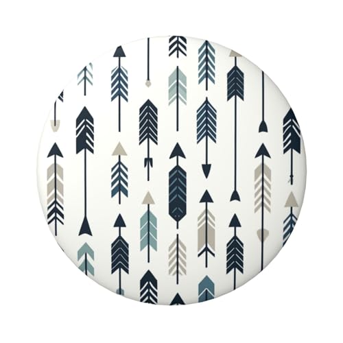 Laminierte Pinback-Knöpfe, 6 cm, runde Abzeichen mit glänzender Oberfläche und sicherer Pinback-Rückseite, 5 Stück von Vortithora