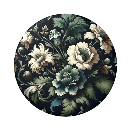 Laminierte Pinback-Knöpfe, 6 cm, viktorianische Ära, 5 Stück, runde Abzeichen mit glänzender Oberfläche und sicherer Pinback-Verschluss von Vortithora