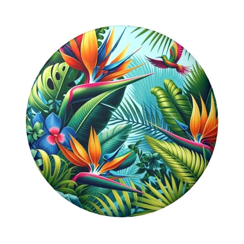 Laminierte Pinback-Knöpfe im Inselstil, 6 cm, 5 Stück, runde Abzeichen mit glänzender Oberfläche und sicherer Pinback von Vortithora