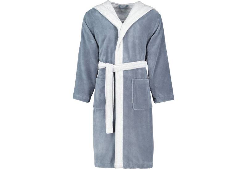 Vossen Unisex-Bademantel Poppy Kapuze Multifaser, Kapuze, 45% Polyester, 35% Viskose, 20% Baumwolle von Vossen