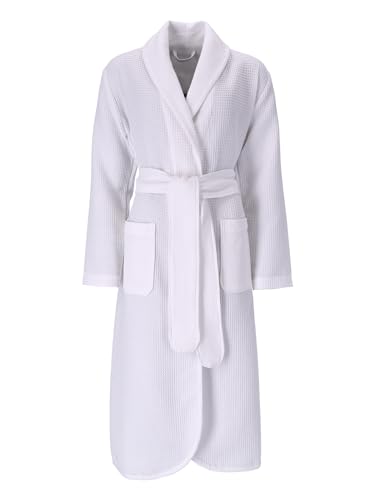 Vossen Damen Bademantel Catania weiß M von Vossen