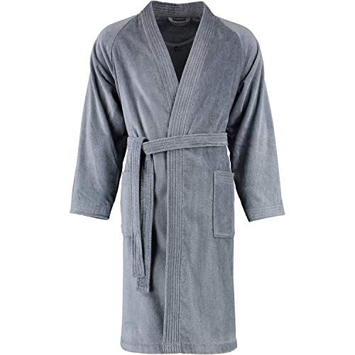 Vossen Damen Dallas Bademantel, Grau (Flanell 740), 54 (XXL) von Vossen