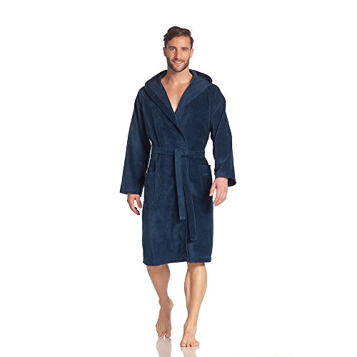 Vossen Damen & Herren Bademantel "Texas" winternight M von Vossen