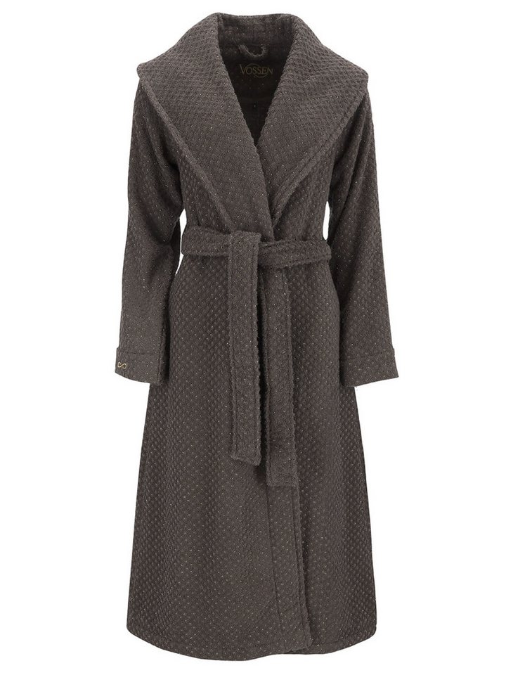 Vossen Damenbademantel Damen Schalkragenmantel Golden Century, mit Baumwolle von Vossen