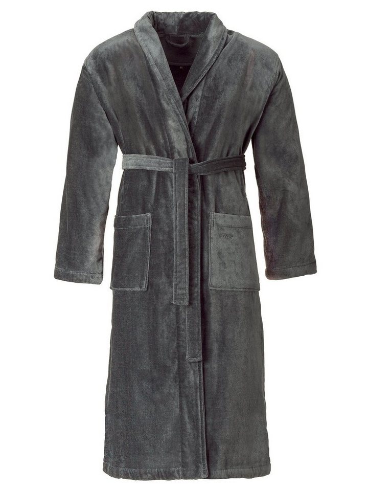 Vossen Herrenbademantel Herren Bademantel mit Schalkragen FEELING-L, Baumwolle, hohe Markenqualität Vossen Herrenbademantel Herren Bademantel mit Schalkragen FEELING-L, Baumwolle, hohe Markenqualität von Vossen