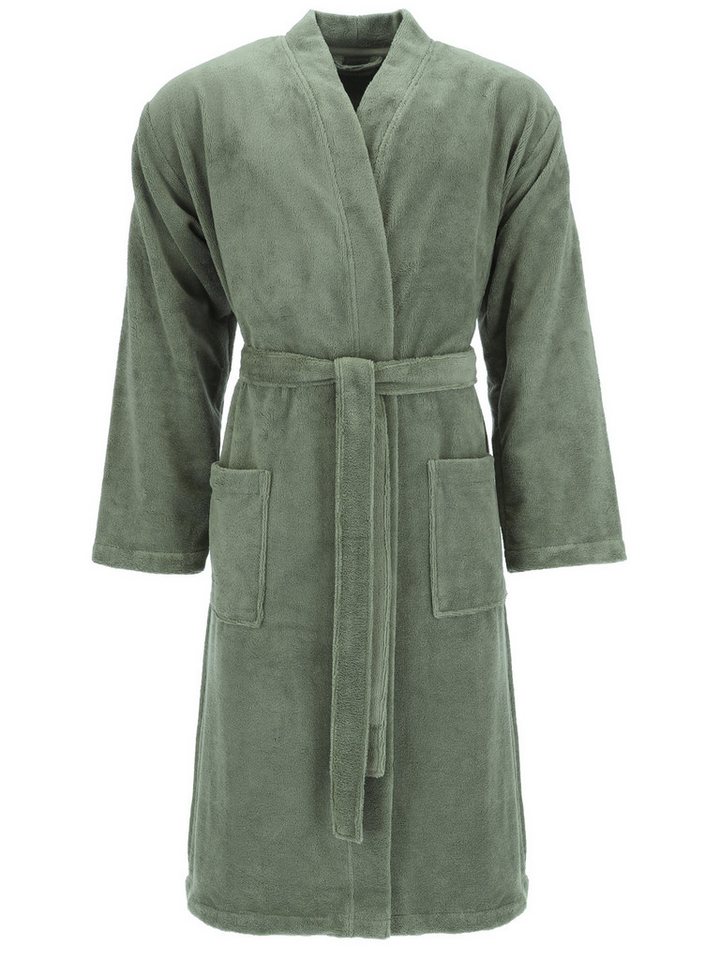 Vossen Herrenbademantel Herren Kimonomantel Cosmo, mit Baumwolle von Vossen