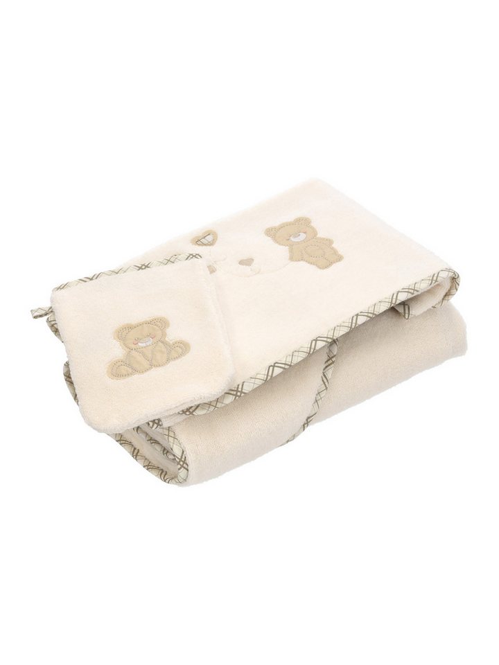 Vossen Kinderbademantel Handtuch SET Teddy Bear, 100% Baumwolle von Vossen