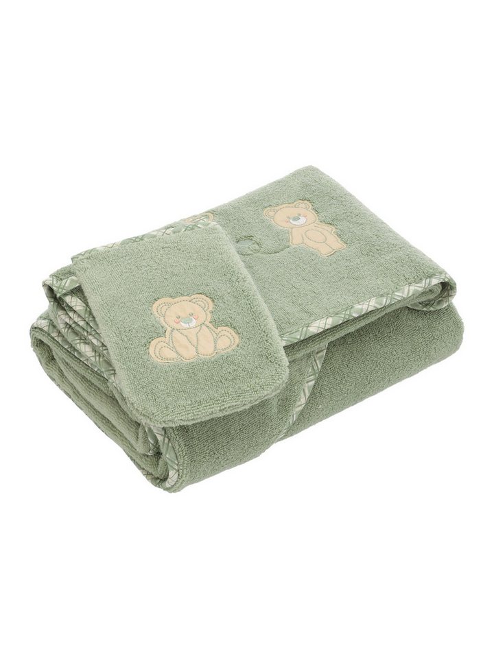 Vossen Kinderbademantel Handtuch SET Teddy Bear, 100% Baumwolle von Vossen