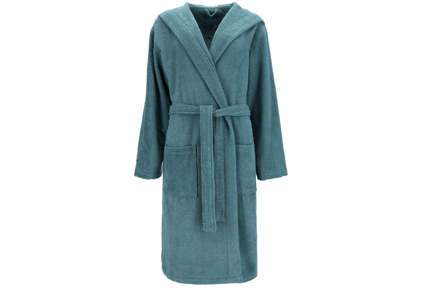 Vossen Unisex-Bademantel Balance Samu Kapuze Frottier, Kapuze, 100% Baumwolle von Vossen