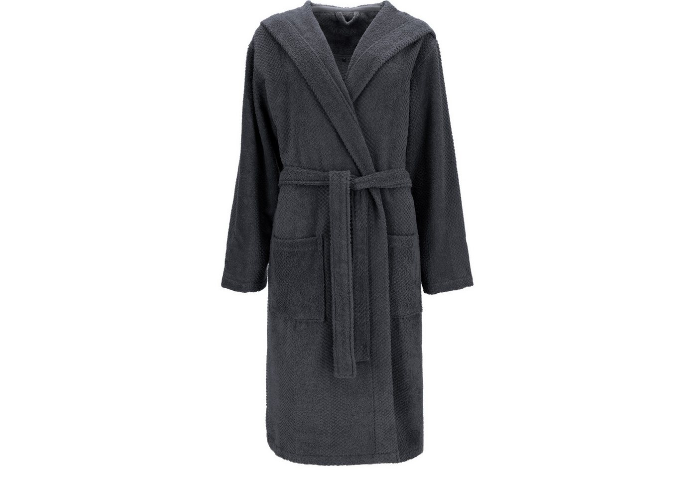 Vossen Unisex-Bademantel Balance Samu Kapuze Frottier, Kapuze, 100% Baumwolle von Vossen