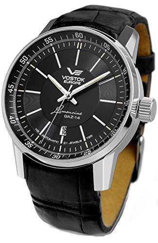 Vostok Europe - 5651137 Ritteruhr, Schwarz, Streifen von Vostok Europe