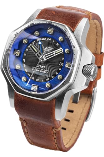 Vostok Europe Atomic Age Herren Uhr analog Automatik mit Leder Armband NH34-640A701 von Vostok Europe