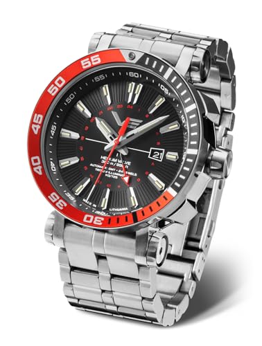 Vostok Europe Energia Rocket Herrenuhr Automatik mit Edelstahlband 30 ATM Datum 575A717-B von Vostok Europe