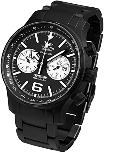 Vostok Europe Expedition Nordpol 1 Chrono Herrenuhr mit Edelstahlband 5954199-B von Vostok Europe