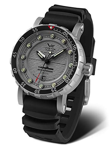 Vostok Europe Herren Analog Automatik Uhr mit Leder Armband NH35-571A606 von Vostok Europe