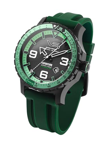 Vostok Europe Herren-Armbanduhr Automatik Polar Night Grün YN55-597C731 von Vostok Europe