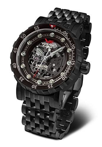 Vostok Europe Herrenuhr Automatik Engine Schwarz NH72-571C647-B Vostok Europe Herrenuhr Automatik Engine Schwarz NH72-571C647-B von Vostok Europe