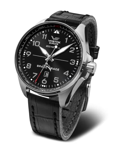 Vostok Europe Herrenuhr Automatik Space Race Schwarz YN55-325A662 von Vostok Europe