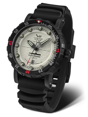 Vostok Europe Herrenuhr Automatik SSN-571 Nuclear Submarine Schwarz NH35-571C607 von Vostok Europe
