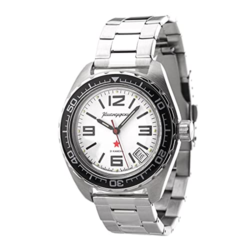 VOSTOK Wostok Komandirskie Taucheruhr 200m Automatik 2416/020716 russische mechanische Uhr aus Russland von Vostok Germany