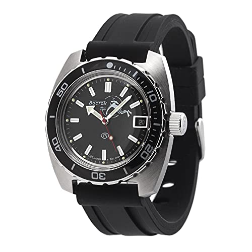 Vostok Wostok Amphibia Scuba Dude 2416/170600 Military Diver Taucheruhr 200m russische mechanische Automatik Uhr aus Russland 20 ATM von Vostok Germany