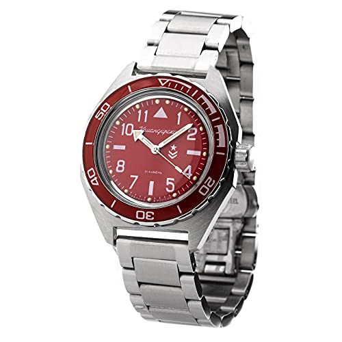 Vostok Wostok Komandirskie 2415/650840 Military Taucheruhr 200m russische mechanische Automatik Uhr aus Russland 20 ATM von Vostok Germany