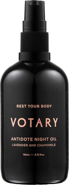 Votary Antidote Night Oil Lavender and Chamomile 110 ml von Votary