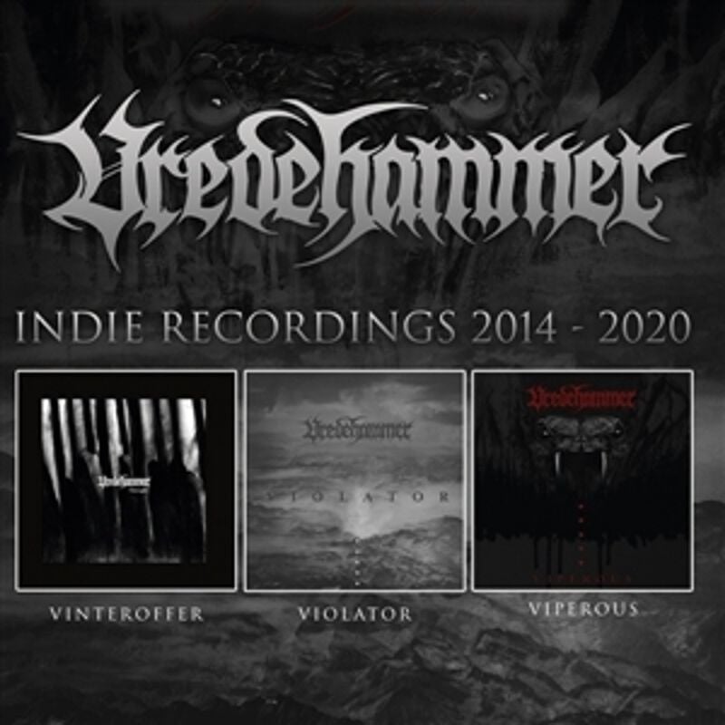 INDIE RECORDINGS 2014-2020 von Vredehammer - 3-CD (Standard) von Vredehammer