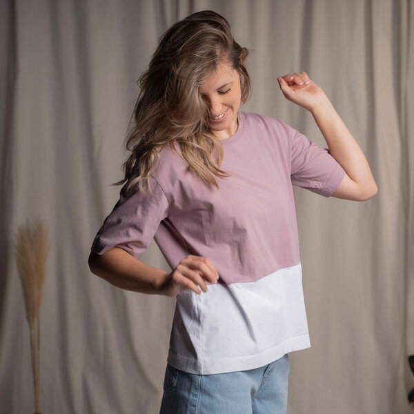 Vresh Clothing Jenniv - Loose T-Shirt aus Biobaumwolle von Vresh Clothing