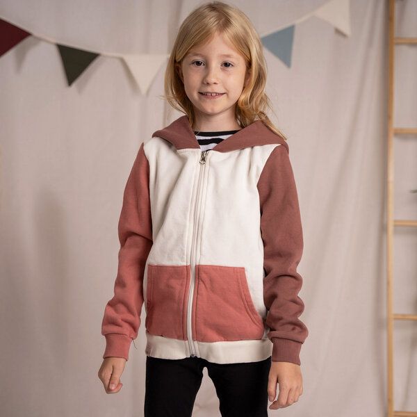 Vresh Clothing Mini Vischi - Kinder Zip-Hoodie aus Biobaumwolle von Vresh Clothing
