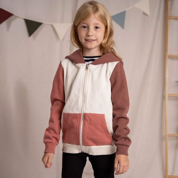 Vresh Clothing Mini Vischi - Kinder Zip-Hoodie aus Biobaumwolle von Vresh Clothing
