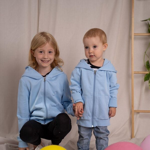 Vresh Clothing Mini Vischi - Kinder Zip-Hoodie aus Biobaumwolle von Vresh Clothing