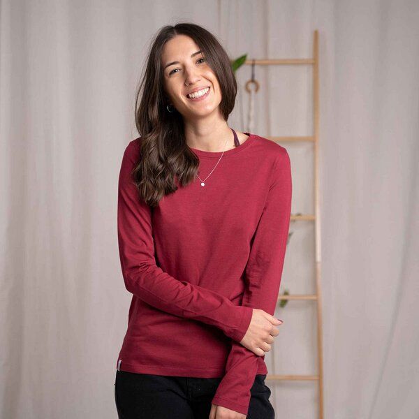 Vresh Clothing Vee - Longsleeve aus Biobaumwolle von Vresh Clothing