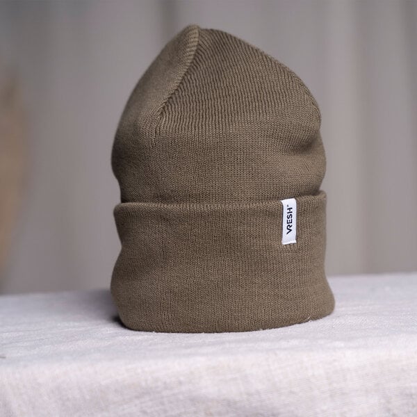 Vresh Clothing Veo - Classy Beanie aus Biobaumwolle von Vresh Clothing