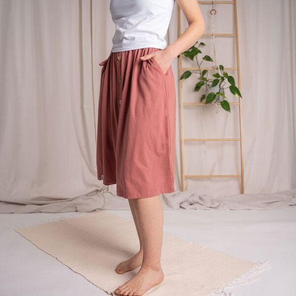 Vresh Clothing Vlorentina - Rock aus Biobaumwoll-Mix von Vresh Clothing