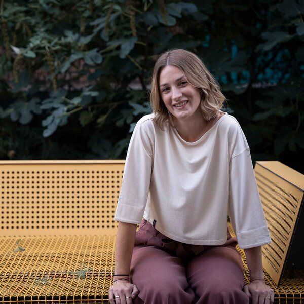 Vresh Clothing Vylda, 3/4 Crop-Top Locker aus Tencel-Mix von Vresh Clothing