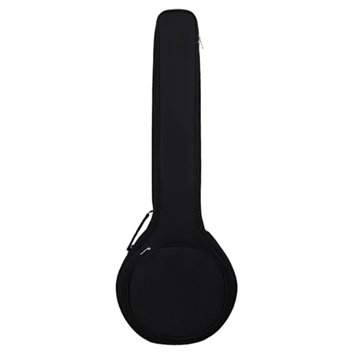 Banjo Case, Five String Banjo Bag, Carrying Gig Bag for 5-String Banjos, Interior Padded Banjo Storage Bag, Protective Banjos Musical Instrument Bag with Adjustable Straps for Christmas von Vriusi