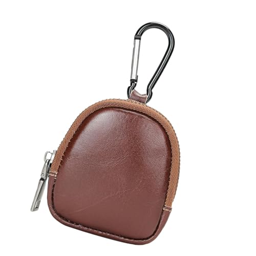 Leather Coin Pouch | Waterproof Zipper Change Bag | Compact Card and Coin Wallet for Men and Women, Portable Change Holder for Everyday Use, Travel, and Organizing, Waterproof Change Bag von Vriusi