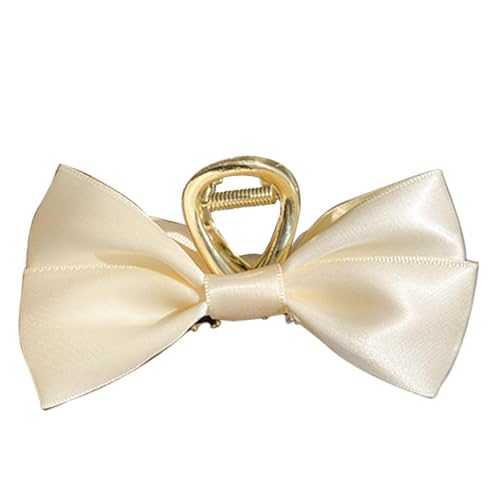 Vriusi Haarspange mit Schleife, Satin-Haarspangen, Satin-Schleife für Haarspangen, Haarstyling-Klemmen für Erwachsene und Frauen von Vriusi