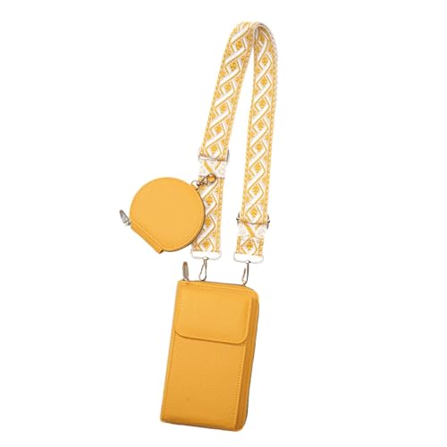 Vriusi Kompakte Handytaschen, verstellbare Handygeldbörse, kleine PU-Ledergeldbörse, Handytasche mit Münzgeldbörse für Handys, Karten und Bargeld, 18 cm / 10,9 cm / 10,9 cm / 1,7 Zoll für den Alltag Vriusi Kompakte Handytaschen, verstellbare Handygeldbörse, kleine PU-Ledergeldbörse, Handytasche mit Münzgeldbörse für Handys, Karten und Bargeld, 18 cm / 10,9 cm / 10,9 cm / 1,7 Zoll für den Alltag von Vriusi